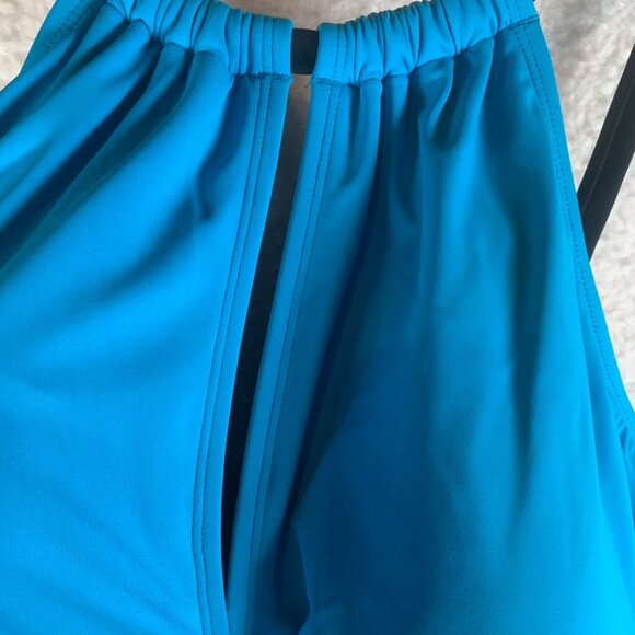 Swim Solutions Women's Ruched Front High Neck One Piece Swimsuit Size 18 NWT‎ - Picture 5 of 10